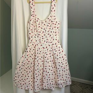 Disneys Lauren Conrad  Minnie Mouse women’s Cream fit & flare dress size 6